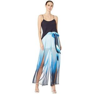 NEW! OMBRE MIDNIGHT BLUE CHIFFON PANTS